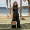 Women's Ditsy Floral Sleeveless Smocked Jumpsuit - Cupshe - 2 of 4