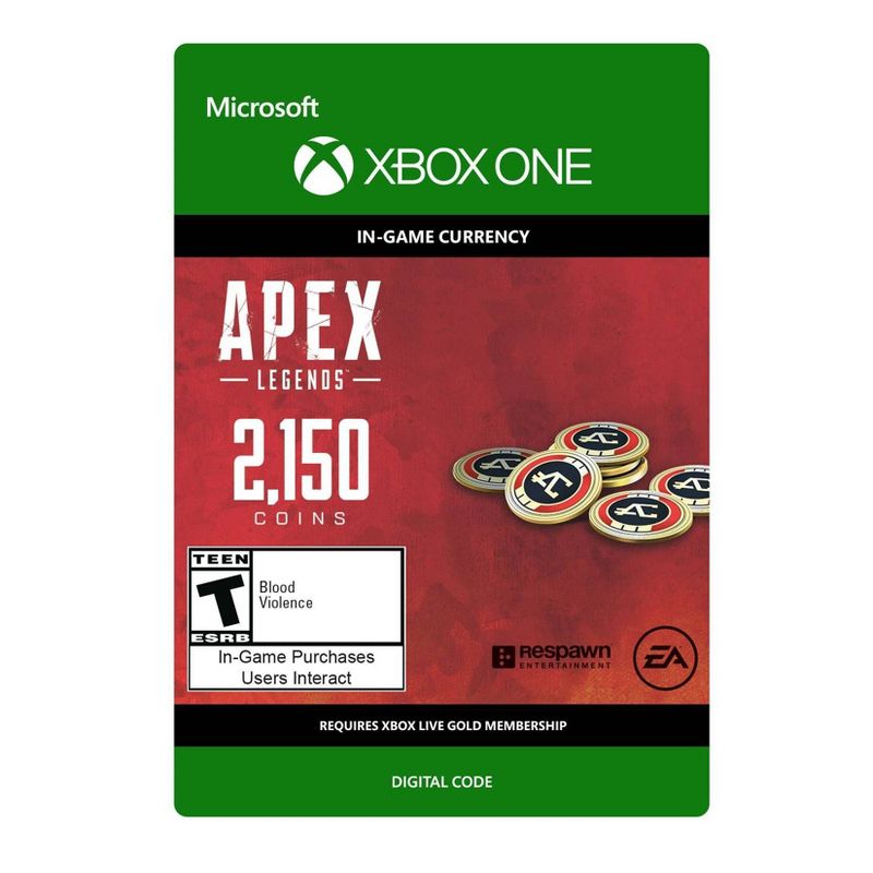 APEX Legends: 2,150 Coins - Xbox Series X|S/Xbox One (Digital), 1 of 6