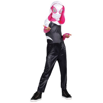 Jazwares Girls' Spider Gwen Costume - Size 12-14 - Black