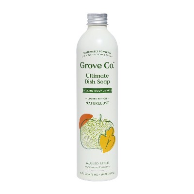Grove Co. Naturelust Liquid Dish Soap Refill - Mulled Apple - 16 fl oz