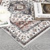 Washable Runner Rug, Vintage Oriental Low Pile, Ultra-Thin Non-Slip, Distressed Accent Carpet for Hallway, Kitchen, Bedroom - 2 of 4