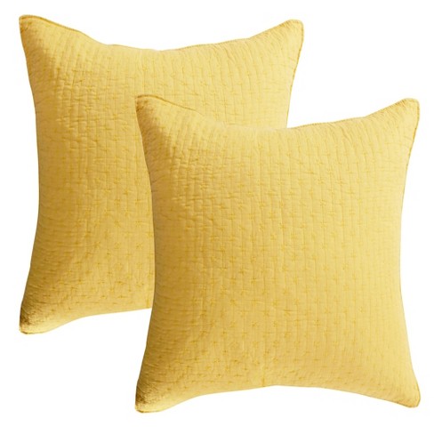 Mustard yellow best sale euro sham