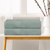 Unique Bargains Cotton Highly Absorbent Lightweight Quick Dry Bath Towels 2 Packs - 3 of 4