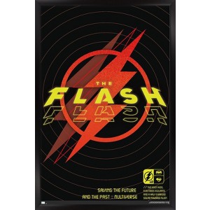 Trends International DC Comics Movie The Flash - Saving The Future & The Past Framed Wall Poster Prints - 1 of 4