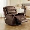 Bestier 37" Power Lift Recliner Chair With Massage and Heating for Living Room, Electric Lift Recliner Single Sofa with Side Pockets for Elderly - 2 of 4