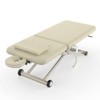 Dolonm Electric Massage Table w/Remote & 800LBS Capacity - Adjustable Height & Backrest, Wheels Included - Beige - 3 of 4