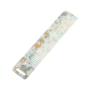Unique Bargains Women's Anti-Static Wide Tooth Comb for Curly Thick Wavy Straight Hair 1 Pc - 1 of 4