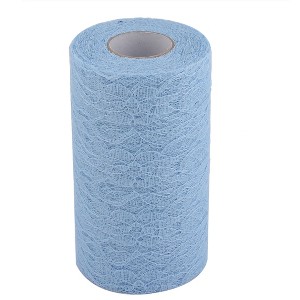 Unique Bargains Polyester Wedding Party Gift Decoration Craft Tulle Spool Roll - 1 of 4