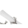 C&F Home Silver Deer Head Decorative Napkin Ring, Set of 4 - 2 of 4