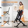Naysaye Exercise Training Full Body Squat Row Trainer Foldable Steel Frame for Home Gym, Black and Orange, 33.1"*23"*44.1" - 2 of 4