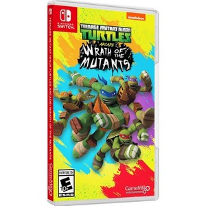 TMNT Arcade: Wrath of the Mutants – Nintendo Switch Game | Teenage Mutant Ninja Turtles | 4-Player Co-Op | Retro Arcade Action - 1 of 4