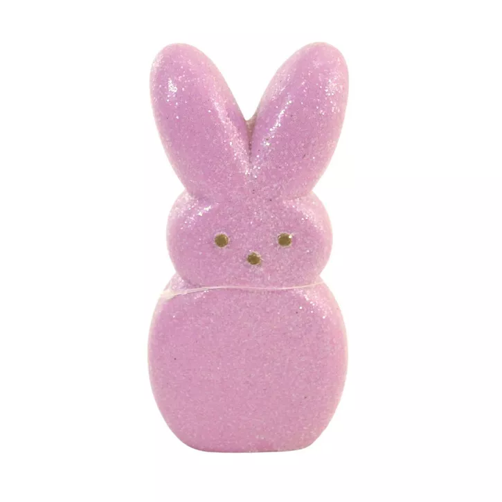Easter 6.0" Peeps Purple Bunny Spring Decoration Licensed Bethany Lowe Designs, Inc. - Decorative Figurines - spring home decor ideas