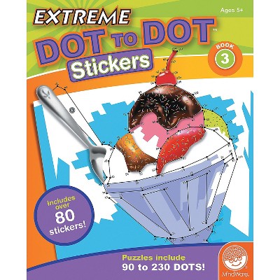 MindWare Extreme Dot To Dot Stickers: Book 3 - Stickers
