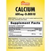 Sundance Vitamins Calcium 600mg + D3 800 IU - 60 Caplets - 2 of 4
