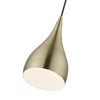 Livex Lighting Amador 1 - Light Pendant in  Antique Brass - 4 of 4