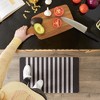 Design Imports  Black And White Stripe Tufted Mat 17.75X29.5 - 3 of 4