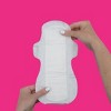 Flo Here We Flo Megapack of Organic Bamboo Night Ultra Absorbent and Thin Pads with Wings - 40ct - 4 of 4