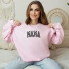 Simply Sage Market Women's Graphic Sweatshirt Embroidered Mama- White Embroidery - 2 of 3