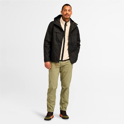 Timberland Men's Benton Waterproof Shell Jacket, Black, Large — фото 2
