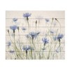 Trademark Fine Art Nel Talen Cornflowers Wood Slat Art - 3 of 4