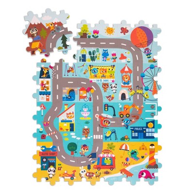 Land of B. Foam Floor Puzzle - Whimsy Land 12pc