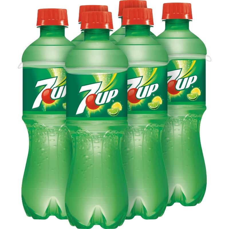 7UP Lemon Lime Soda Bottles - 6pk/16.9 fl oz, 4 of 10