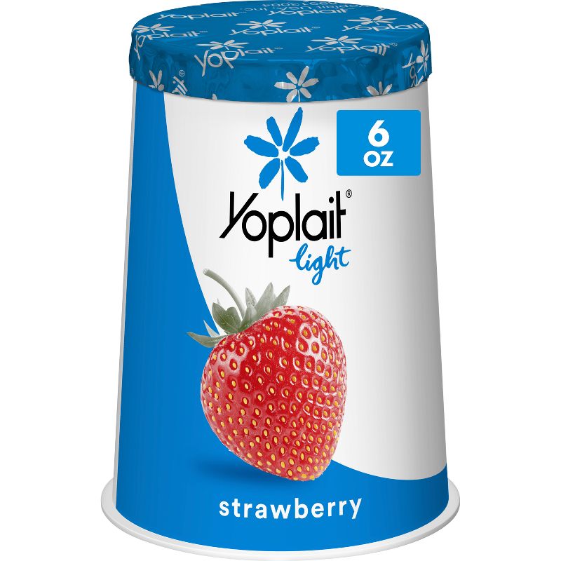 Yoplait Light Strawberry Yogurt - 6oz, 1 of 13