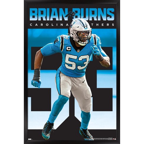 Carolina Panthers Official NFL Football Team Helmet Logo Poster