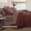 BAGOKIE 7 Pieces Bed in a Bag Comforter Set for All Season - 4 of 4