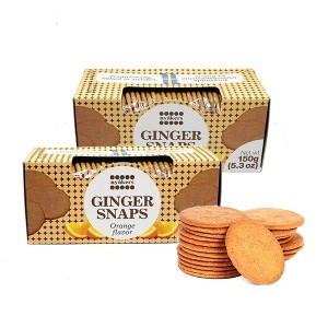 Nyakers Pepparkakor Swedish Gingersnap Cookies ORANGE Flavor 5.3
