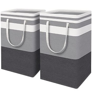 Generic 2-Pack Large Laundry Basket, Waterproof, Freestanding Laundr - 1 of 4
