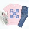 The Juniper Shop Nautical Checkered Coquette Youth Short Sleeve Tee - 3 of 4