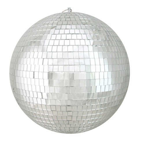 Northlight 12" Mirrored Glass Disco Ball Christmas ...