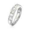 Ross-Simons 1.00 ct. t.w. Diamond Wedding Ring in 14kt White Gold - 3 of 4