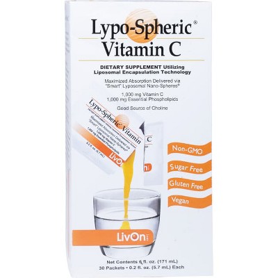 LivOn Laboratories Lypo-Spheric Vitamin C.