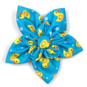 The Worthy Dog Rubber Duck Flower Adjustable Collar Attachment Accessory - 1 of 3
