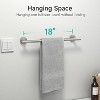 Towel Rack for Bathroom Wall Mounted, Thicken SUS304 Stainless Steel Towel Rod Modern Home Decor - 2 of 4