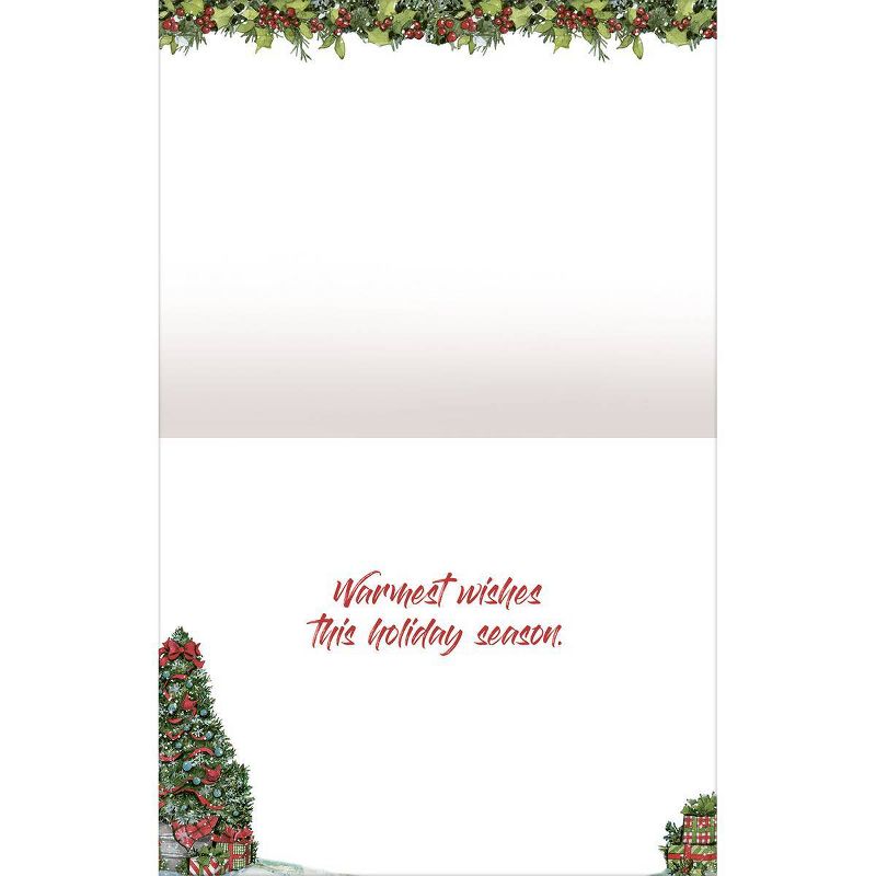 18ct Lang Greenery Greetings Boxed Holiday Cards, 3 of 5