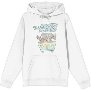 Scooby Doo The Mystery Machine Adult Long Sleeve Hoodie - 1 of 2