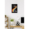 Trends International Pink Floyd - The Dark Side Of The Moon Illustration Variant Framed Wall Poster Prints - 2 of 4