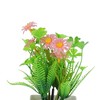 Unique Bargains Artificial Plants Clovers Arrangement Plastic 4.72"x4.72"x6.30" 1 Pcs - 4 of 4
