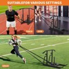 Weight Sled, Football Sleds and Chutes,Sled Push Gym Equipment with Adjustable Height Handle for Workout Fitness, Running Speed, Football, Strength - 2 of 4