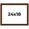 PosterPalooza | Weathered Gold Picture Frame - UV Acrylic, Backing Board, Hanging Hardware Included - 2 of 4