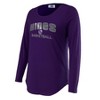 NBA Sacramento Kings Women's Long Sleeve Crew Neck Fashion T-Shirt - 3 of 4