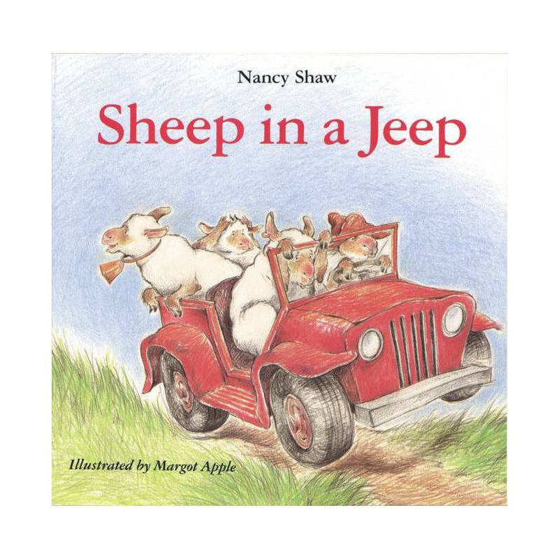 Sheep in a Jeep - by  Nancy E Shaw (Hardcover), 1 of 2