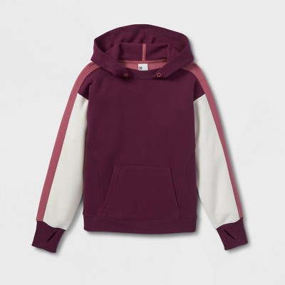 Girls' Colorblock Pullover Sweatshirt - All in Motion™