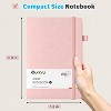 Lined Journal Notebook, 4 Pack, 180 Pages, A5 Journals for Writing, 100 GSM Thick Paper Business, School, Travel Supplies - 2 of 4