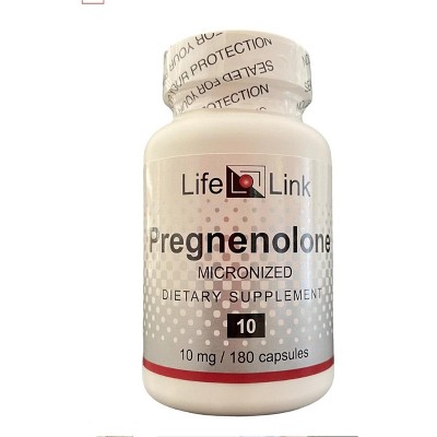 Pregnenolone 10mg by LifeLink  -  180 Capsule