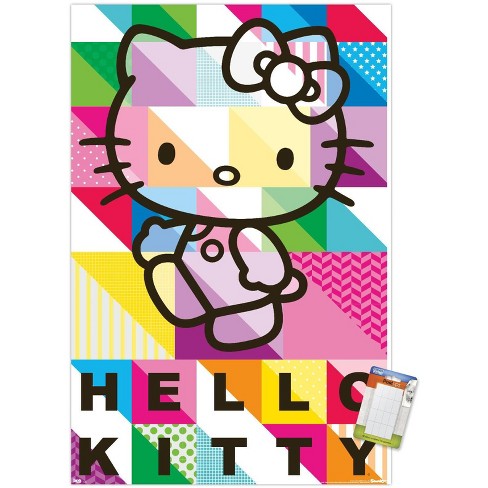 Trends International Hello Kitty - Patterns Unframed Wall Poster