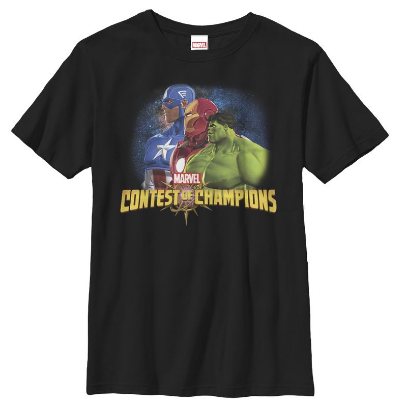 Boy's Marvel Contest of Champions Heroes T-Shirt, 1 of 5